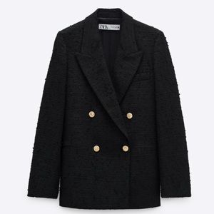 Zara Textured Weave Jacket